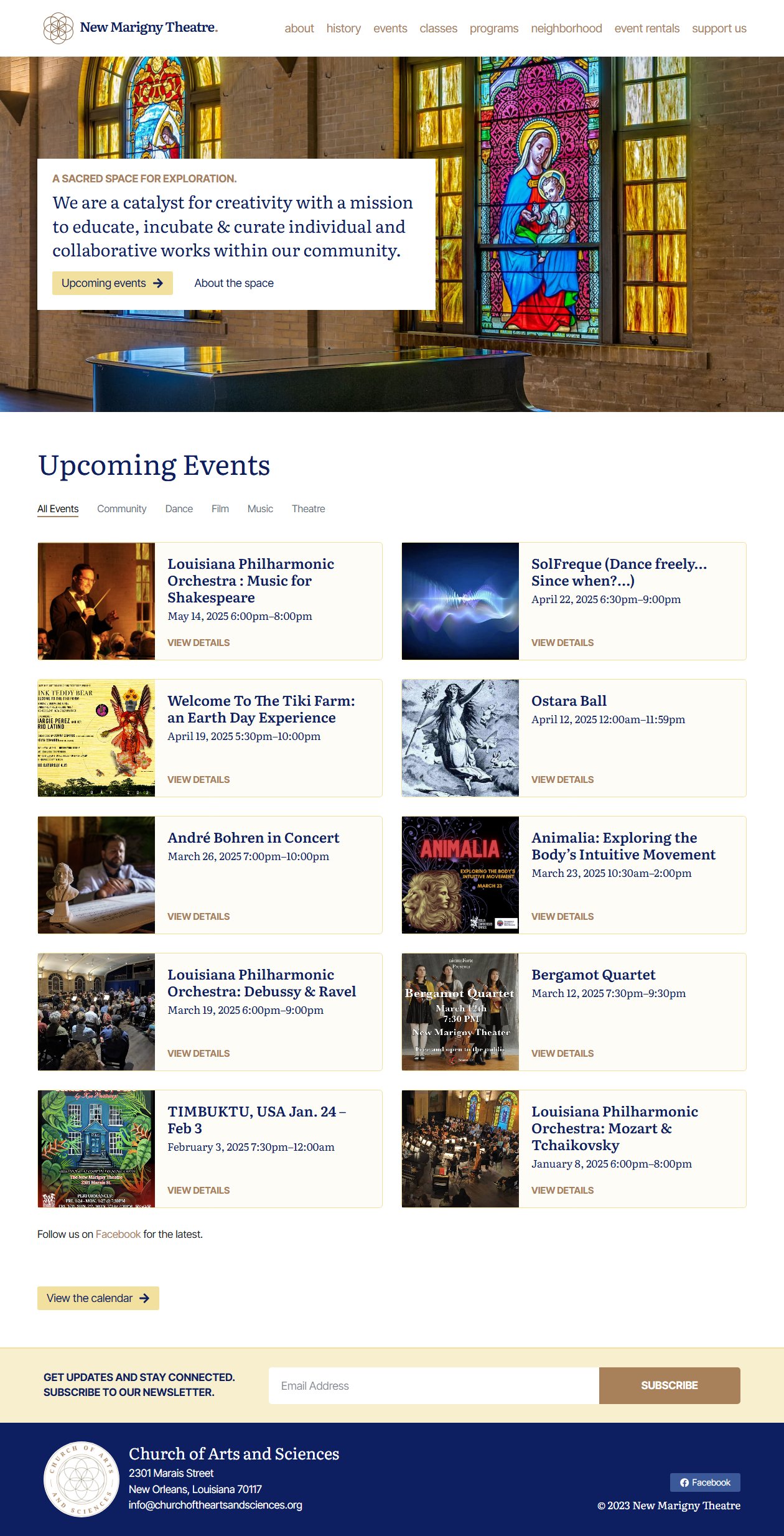 Folio new marigny theatre